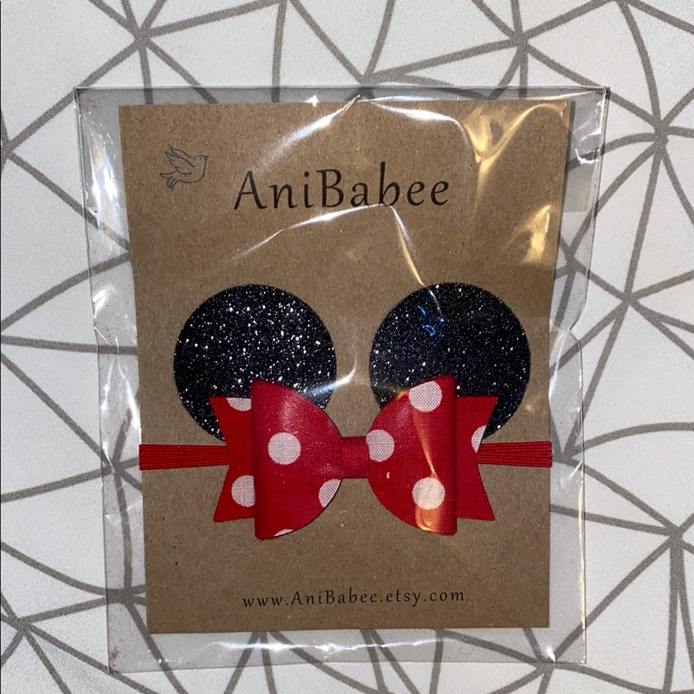 Minnie Mouse Baby Headband